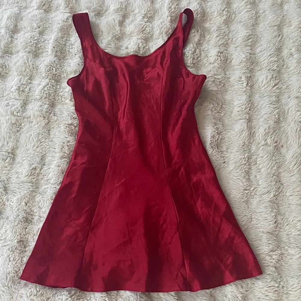 Gilligan & O'Malley Red Mini Dress